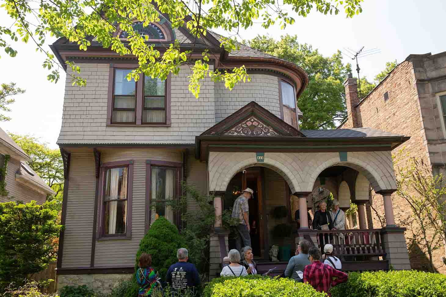 The Victorian Queen Anne style Maurice and Lillian Lowrey House