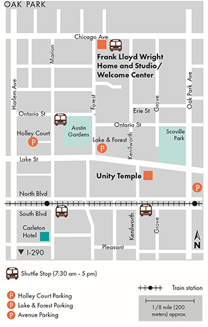 shuttle map