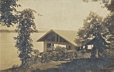 Fred B. Jones Boathouse | Frank Lloyd Wright Trust