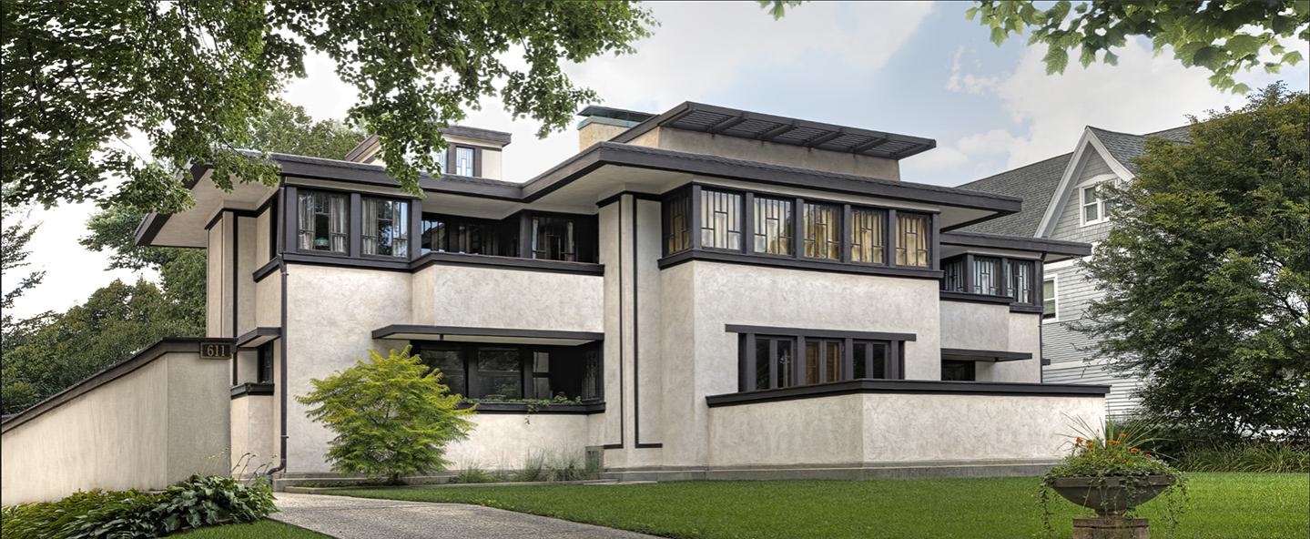 Oscar and Nonie Balch House (Frank Lloyd Wright, 1911)